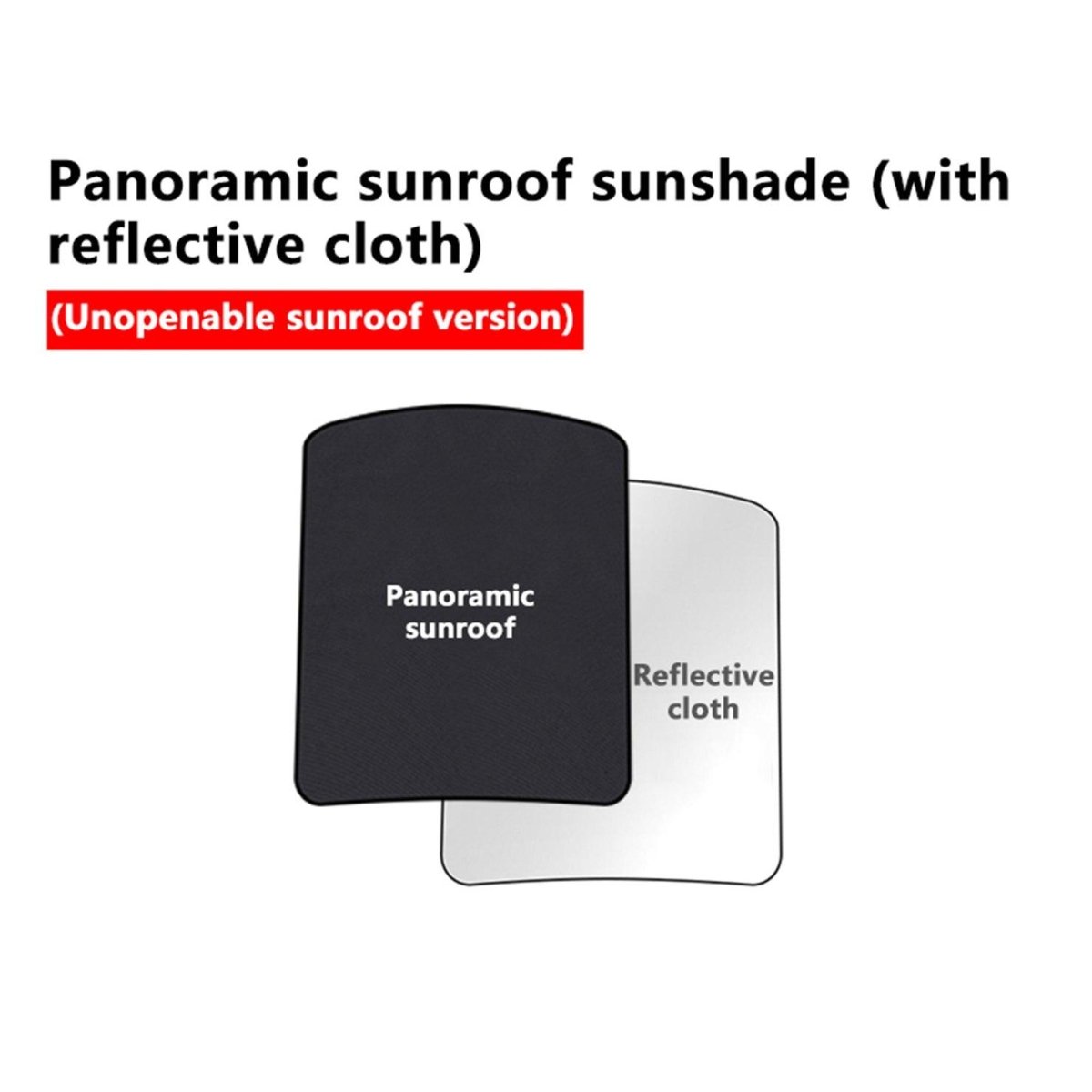 Openable Sunroofs and Panoramic Sunroofs Sunshades for Tesla Model S (2015+)