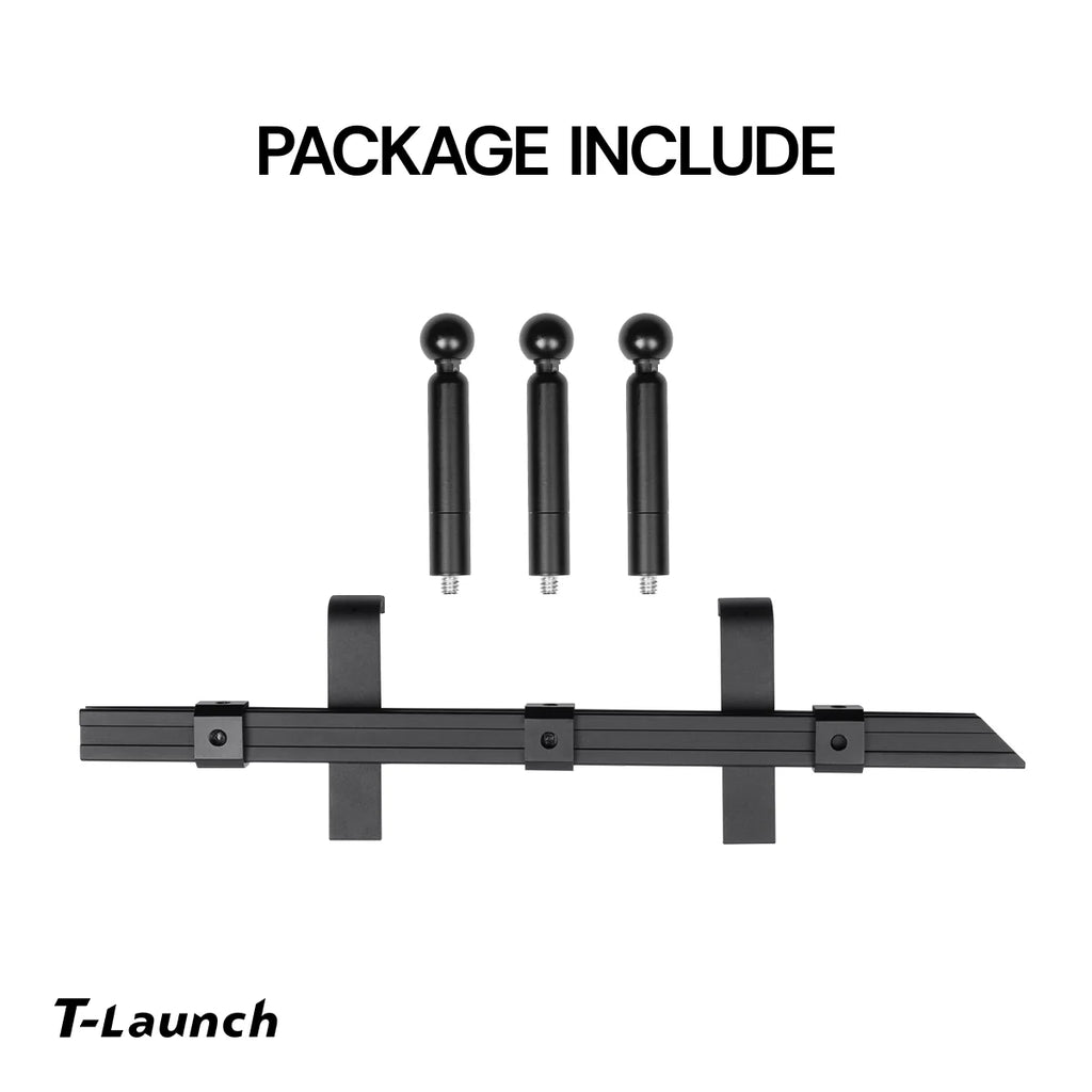 Modular Screen Back Multi‑Device Expansion Mount for Tesla Model 3/Y/S/X/Cybertruck
