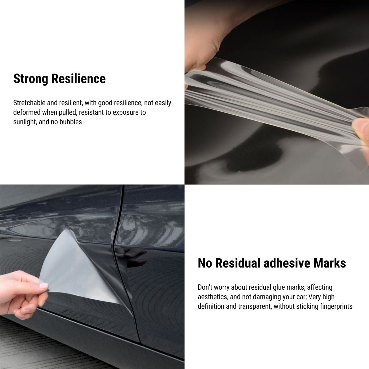 Clear Paint Protective Film kits for Tesla Model 3 / Model Y