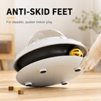 MirokenPawOrbit UFO Motion-Activated Cat Treat Dispenser Toy - Interactive Puzzle Feeder for Indoor Cats, Keeps Cats Busy While You Work