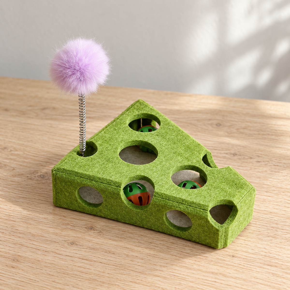 Pawpath Felt Cat Puzzle Maze