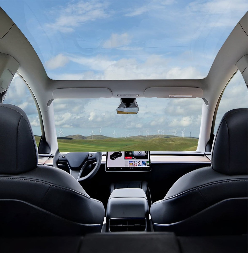 PDLC Switchable Smart Glass Film Sunroof Sunshade for Tesla Model 3 and Model Y