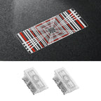 Plaid Projector Lights Model Ultra-Bright Puddle Lights Welcome Door Lamps For Tesla Model 3 Y S X (2 Pcs)