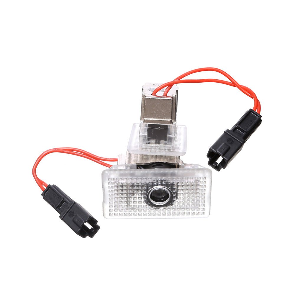Plaid Projector Lights Model Ultra-Bright Puddle Lights Welcome Door Lamps For Tesla Model 3 Y S X (2 Pcs)