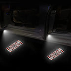 Plaid Projector Lights Model Ultra-Bright Puddle Lights Welcome Door Lamps For Tesla Model 3 Y S X (2 Pcs)