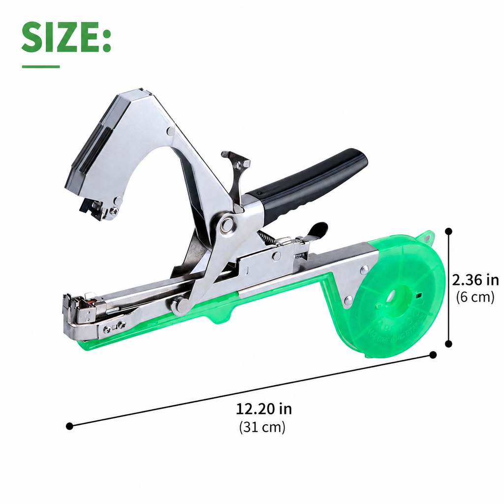 Plant Tying Tool Garden Tapener for Tomatoes, Vines & Vegetable Plants