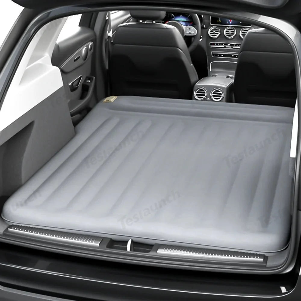 Portable Self-Inflating SUV Trunk Mattress – Universal Fit for All Cars