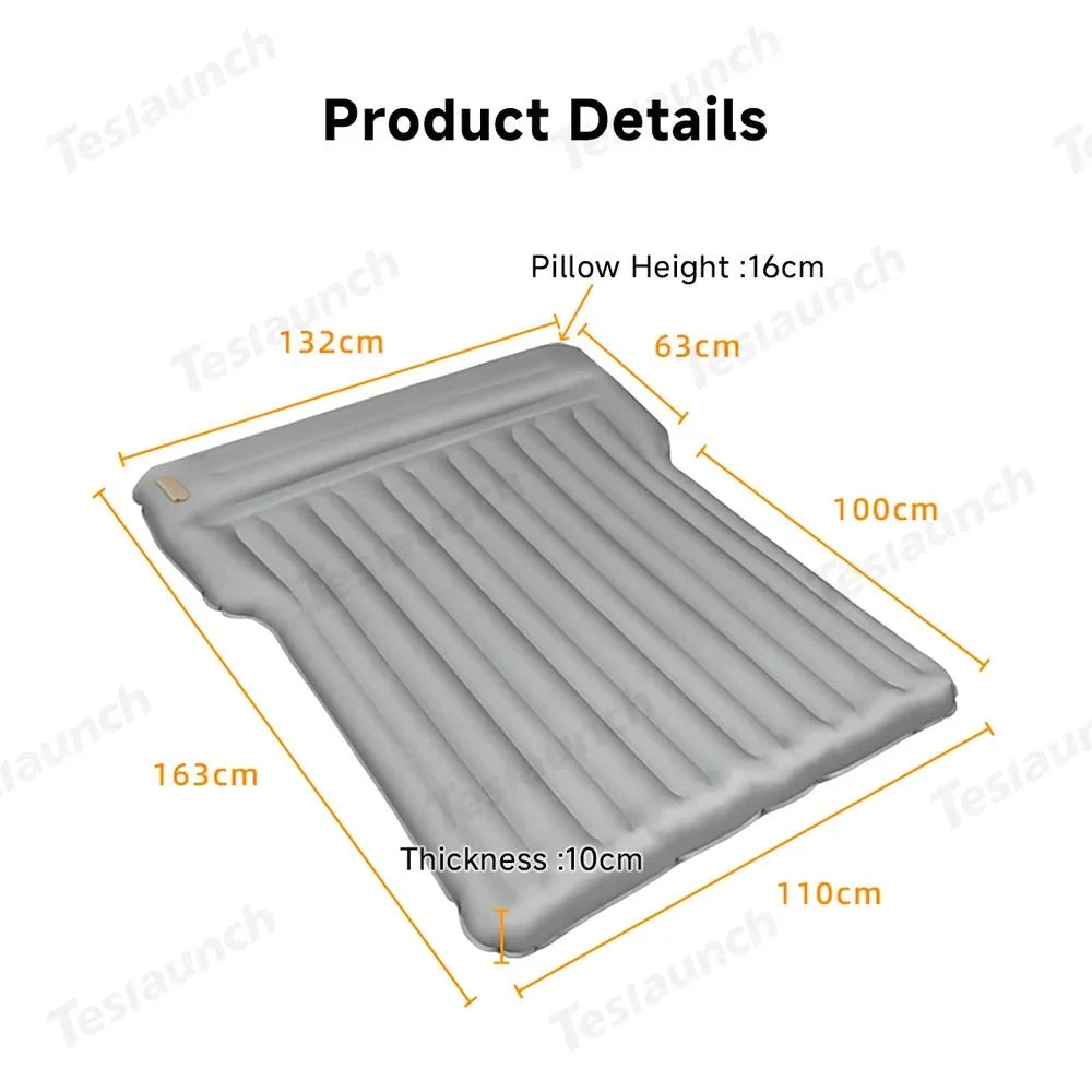 Portable Self-Inflating SUV Trunk Mattress – Universal Fit for All Cars