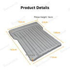 Portable Self-Inflating SUV Trunk Mattress – Universal Fit for All Cars