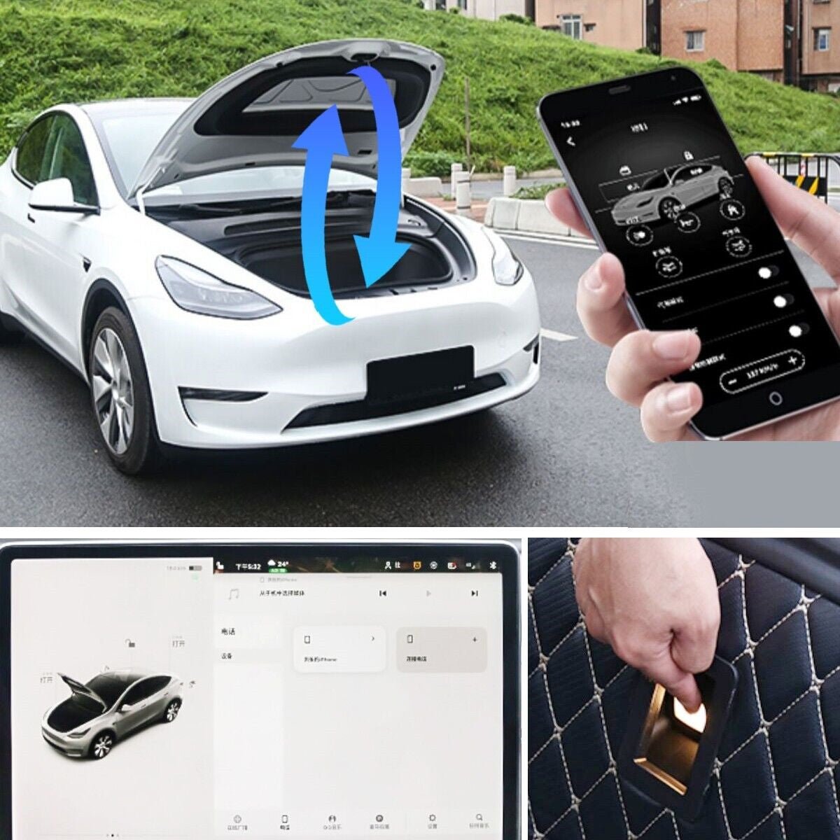 Frunk Electric Suction Lock for Model Y/3/S/X | Miroken