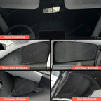 Privacy & Thermal Insulated Sunshades Curtains for Tesla Model 3 Highland Standard 2025+