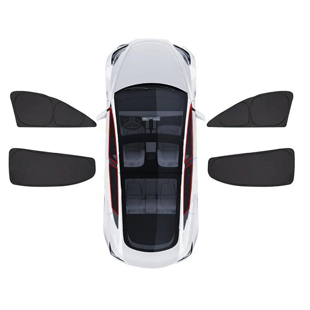 Privacy & Thermal Insulated Sunshades Curtains for Tesla Model 3 Highland Standard 2025+
