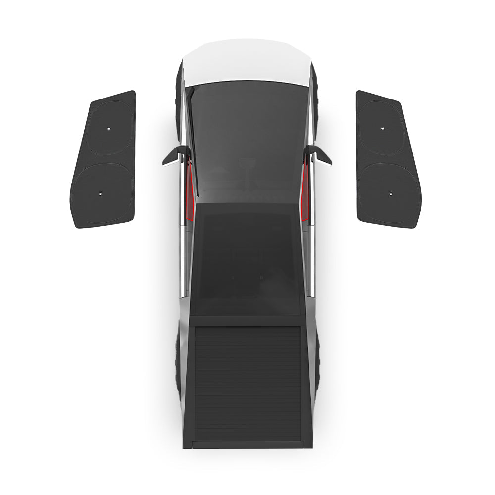 Privacy & Thermal Insulation Window Camping Sunshade Curtains for Cybertruck