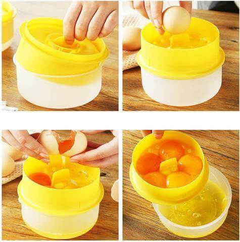 Kitchen Egg Yolk Separator Gadget