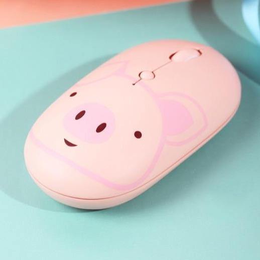 Rechargeable Universal USB-C Cartoon Wireless Mouse