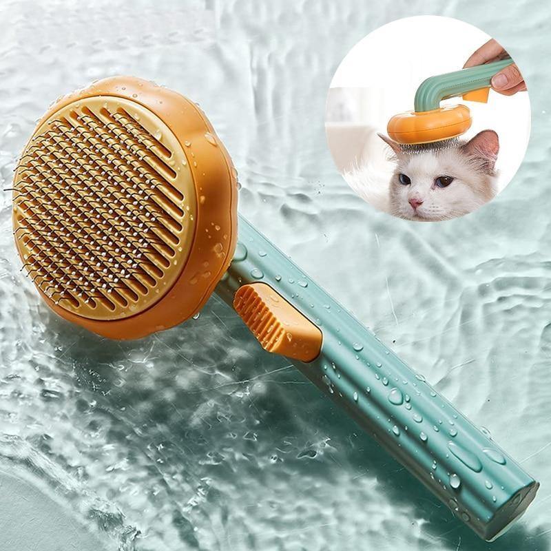 Pet Self Cleaning Hair Brush