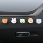 5pcs Mini Car Sticky Cartoon Hook