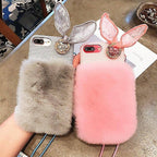 Furry Bunny iPhone Case
