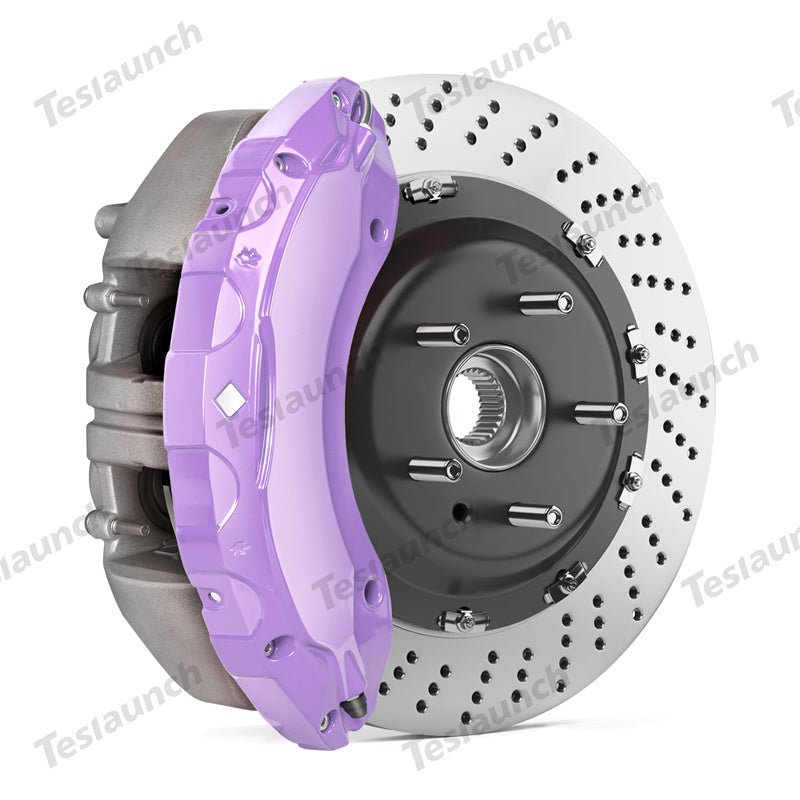 Purple 2021-2026 Model S/X Brake Caliper Covers (4Pcs) for Tesla
