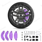 Purple 2021-2026 Model S/X Brake Caliper Covers (4Pcs) for Tesla