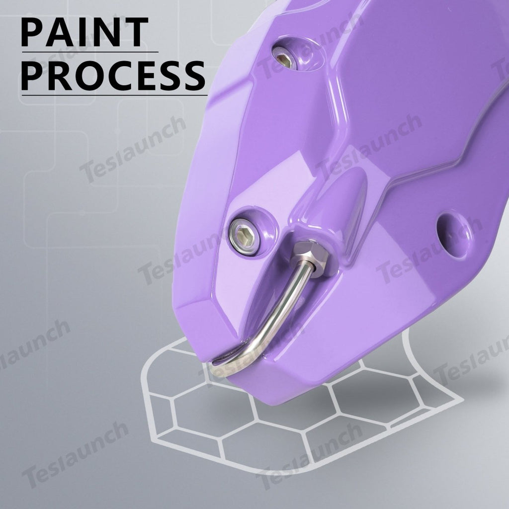 Purple 2021-2026 Model S/X Brake Caliper Covers (4Pcs) for Tesla