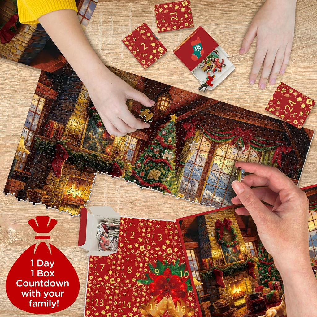 Puzzle Advent Calendar 2026 - 24 Days, One Christmas Picture