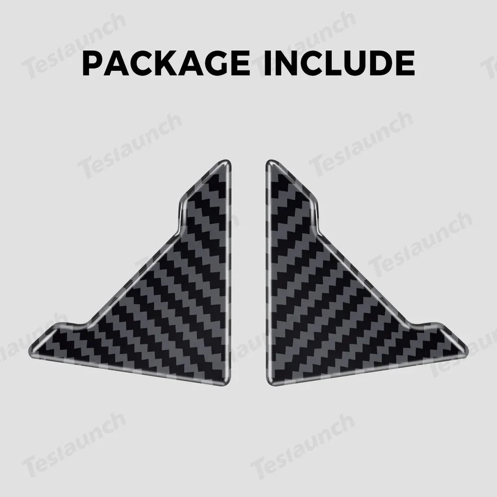 PVC Carbon Pattern Door Corner Guards – Universal Fit for All Cars