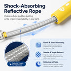 MirokenQuick-Tether Dog Leash for Cafes, Patios & Parks - Keep Your Dog Close Hands-Free