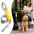 MirokenQuick-Tether Dog Leash for Cafes, Patios & Parks - Keep Your Dog Close Hands-Free
