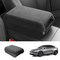 Raised Armrest Cover with Hidden Storage for Tesla Model 3 Highland 2024+ / Model Y Juniper 2025+