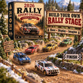 Rally Advent Calendar 2026 - 24 Unique Miniature Rally Cars