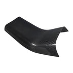 [Real Carbon Fiber] Backseat Center Console Base Cap, Anti-kick Protection Panel