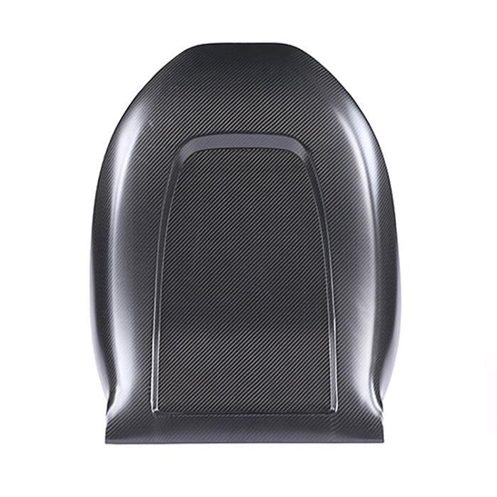 [Real Carbon Fiber] Backseat Cover, Rear Seat Back Overlay for Tesla Model 3/Y (1 Pair) (2017-2023)