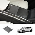 [Real Carbon Fiber] Center Console Cover For Model X 2021+