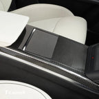 [Real Carbon Fiber] Center Console Cover For Model X 2021+