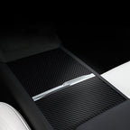 Real Carbon Fiber Center Console Cover for Tesla 2024+ Model 3 Highland