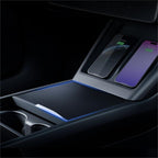 Real Carbon Fiber Center Console Cover for Tesla Model Y Juniper 2025+