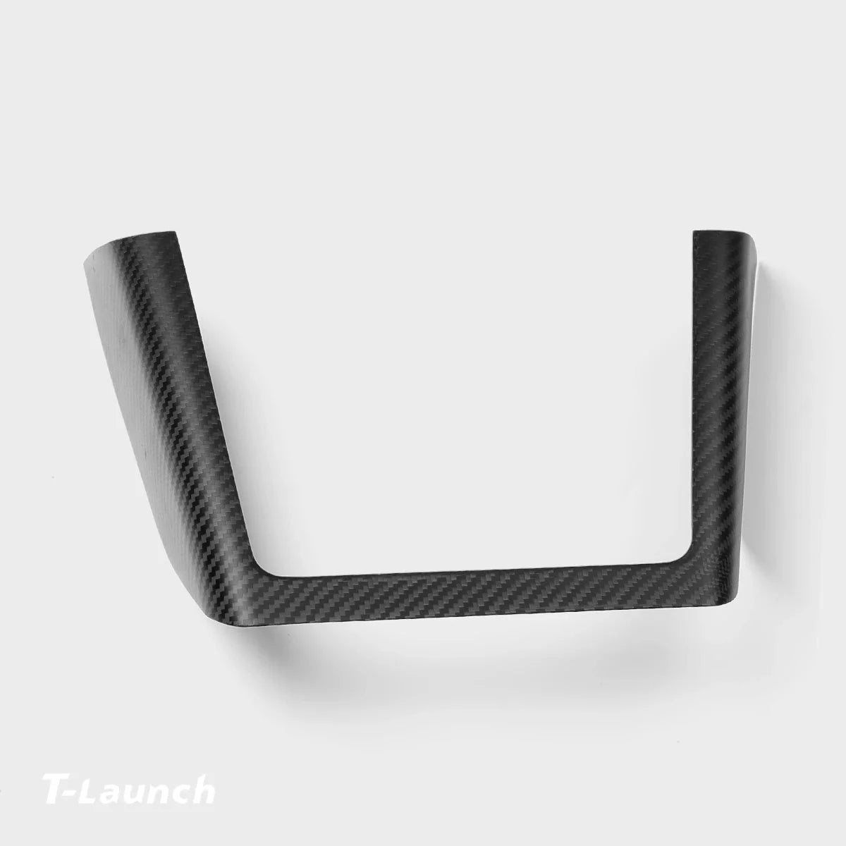 [Real Carbon Fiber] Center Console Cover Kit For Model X 2021+