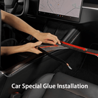 [Real Carbon Fiber] Center Console Side Trim Cover for Model S/X 2022+