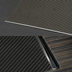 [Real Carbon Fiber] Center Console Trim Cover for Tesla Model S/X 2022+