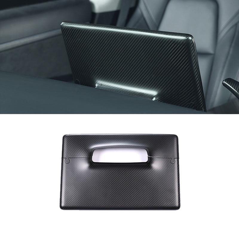 [Real Carbon Fiber] Center Screen Rear Cover for Tesla Model 3/Y (2017-2023)