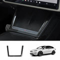 [Real Carbon Fiber] Central Control Charging Frame Cover For Model X 2021+