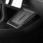 [Real Carbon Fiber] Central Control Charging Frame Cover for Tesla Model 3 Highland Standard 2025+