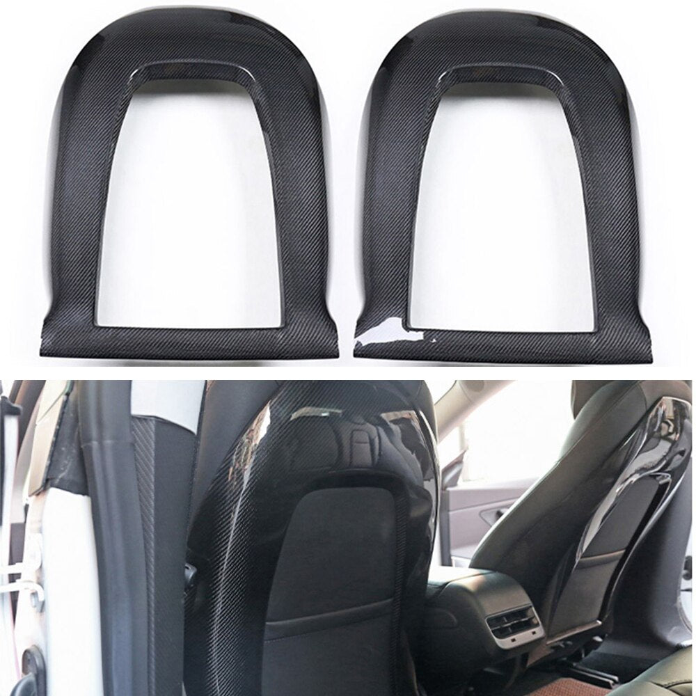 Back Seat Cover for Model 3 / Y - Real Carbon Fiber Interior Mods