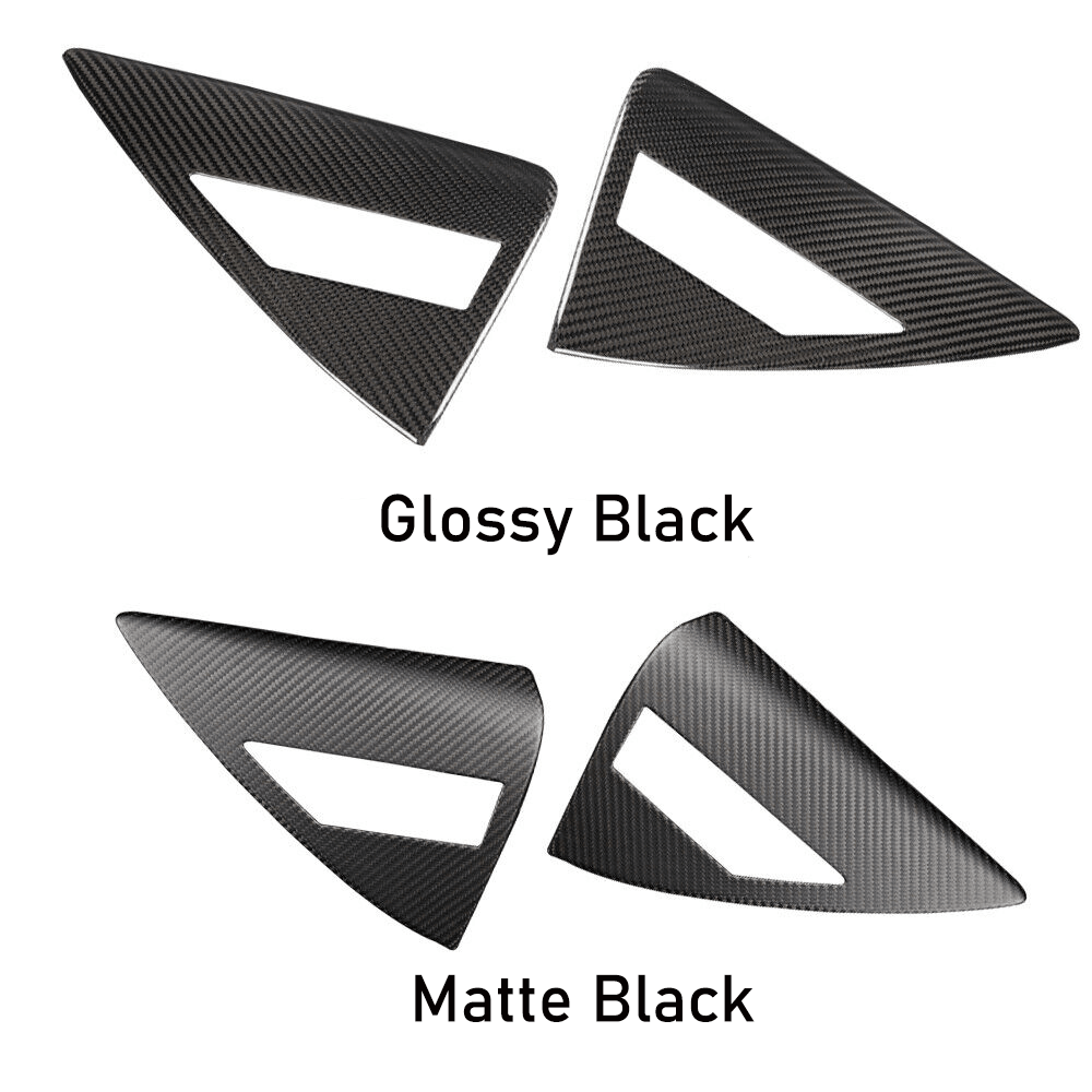 [Real Carbon Fiber] Charging Port Cover for Tesla 2024+ Model 3 Highland