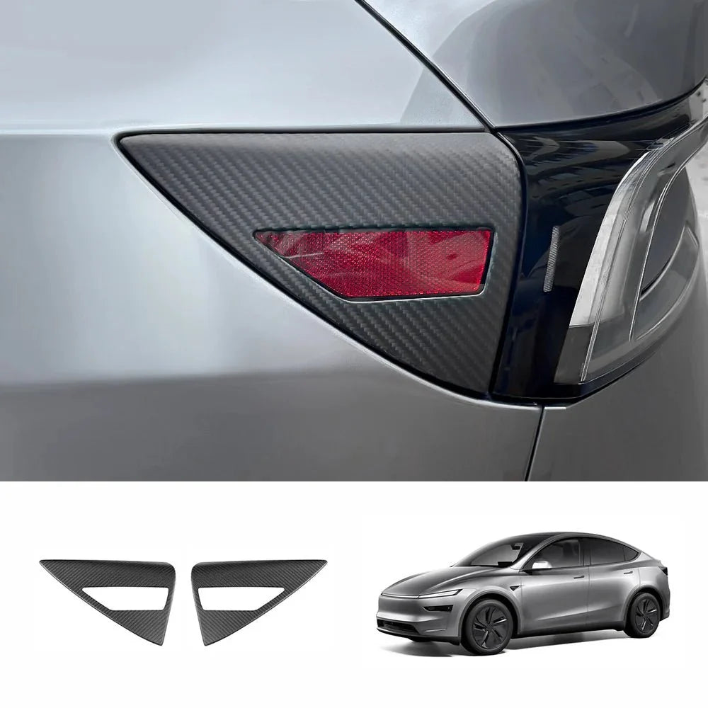 [Real Carbon Fiber] Charging Port Cover for Tesla Model Y Juniper 2025+