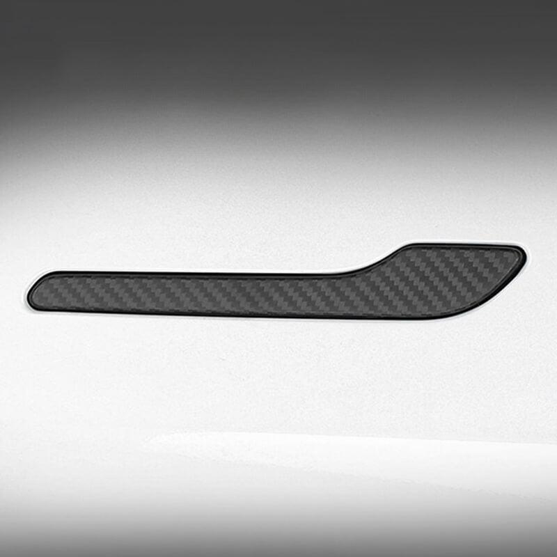 [Real Carbon Fiber] Door Handle Cover For Tesla Model 3/Y (4 Pcs) (2017-2026)