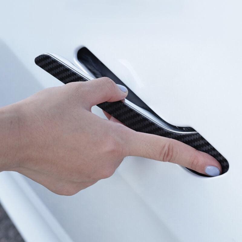 [Real Carbon Fiber] Door Handle Cover For Tesla Model 3/Y (4 Pcs) (2017-2026)