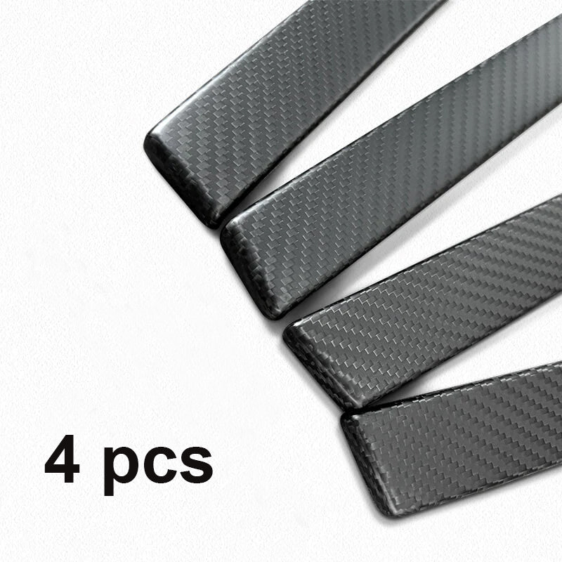 [Real Carbon Fiber] Door Handle Covers (4 PCS) for Tesla Model S/X 2016-2026