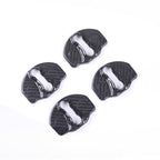 [Real Carbon Fiber] Door Latch Lock Cover Protector for Tesla Model 3/Y (4pcs) (2017-2023)